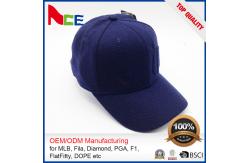 China 100% Wool Material Custom Embroidered Baseball Caps No Minimum Eco Friendly supplier