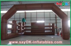 China Commercial Inflatable Arch With Fence Inflatable Advertisement supplier