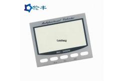 China LCD PMMA Acrylic Front Panel 3M Adhesive Front Control Panel supplier
