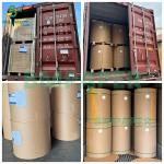 30gsm 50gsm MG Brown Kraft food packing bag roll Greaseproof paper for sale