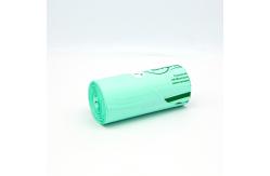 China 100% Biodegradable 10 Litre Bin Liners Compost Adios Poo Bags Garbage Grocery supplier