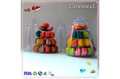 China 4 tier macaron display tower stand for french macaron supplier