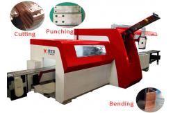 China Low Noise Hydraulic CNC Busbar Processing Machine For Copper supplier