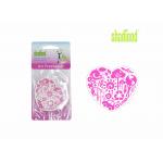 Warm Heart Paper Card Premium Hanging 1 PK Air Freshener for sale