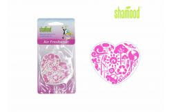 China Warm Heart Paper Card Premium Hanging 1 PK Air Freshener supplier