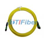 12 core MTP Fiber Optic Patch Cord with 3.0mm Round Fiber Cable for sale