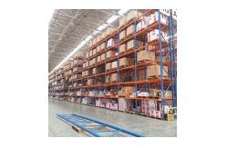 China 800-3000kg/layer VNA Pallet Rack , Steel Very Narrow Aisle Pallet Racking supplier
