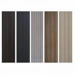 Oak Soundproof Acoustic Slat Wood Wall Panels For Conference Room for sale
