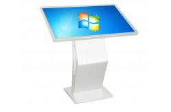China Round Angle Android Touch Screen Kiosk , Digital Display Touch Screen Kiosk supplier