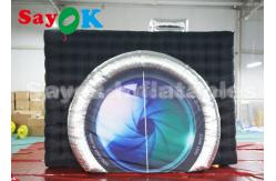 China Inflatable Cube Tent Camera Style Inflatable Photo Booth / Inflatable Tent Wedding Selfie Booth supplier