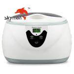 Portable Household Ultrasonic Cleaner 600ml 5 Digital Timing Setting 1 Year Warranty for sale