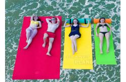 China XPE Foam Inflatable Water Games Floating Water Pad Mat supplier
