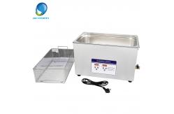 China Engine Parts Digital Ultrasonic Cleaner , 30L Ultrasonic Cleaning System 600W Gear Box supplier