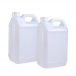 Transparent Square White Tamper Evident Screw Lids Jug Container for Liquid Food Safety for sale