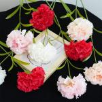 Simulated Single Branch Kangnaixin Mother's Day Gift Simulated Flower High end Silk Flower Home Decoration Flower for sale