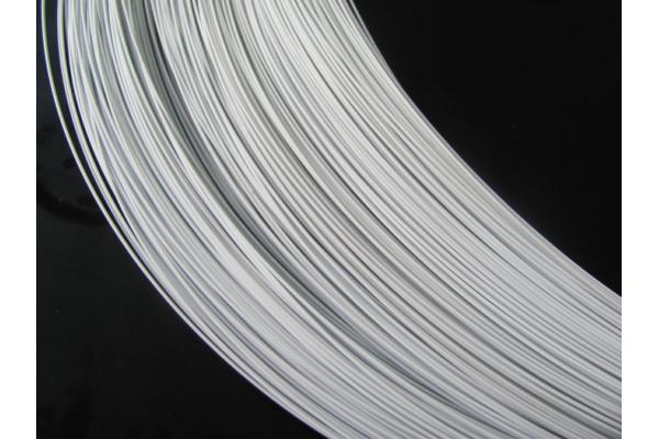 Nylon Coated 0.9mm Hook And Eye Wire White Good Dyabilty 20kg Coil