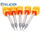 0.1mm Small Diameter End Mills Ball Nose 30 Degree HRC 45 55 60 65 for sale
