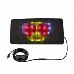 Indoor LED Digital Signage Window Car Advertising Light with USB/5V LED Matrix Panel for sale