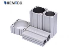 China Silver Anodized Industrial Aluminium Profiles Aluminium Cylinder Shell supplier