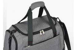 China 35L Grey Classical Custom Canvas Duffle Bags  For Traveling / Sporting supplier