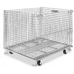 500 - 1000kg Metal Wire Container Storage Cages For Material Handling for sale
