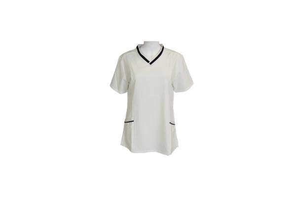 S-4XL 95% Polyester 5% Spandex Medical Uniform Scrubs 4 Way Stretch