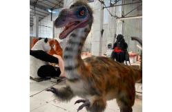 China Lifelike Realistic Animatronic Dinosaur Amusement Park Limusaurus Model supplier