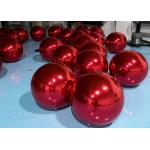Dazzle Color Inflatable Mirror Ball , 60cm Inflatable Disco Balloon For Wedding Decoration for sale