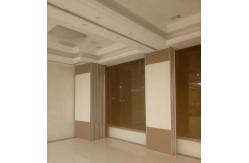 China Finished Melamine Decorative Wooden Partition Wall / Folding Sliding Doors supplier