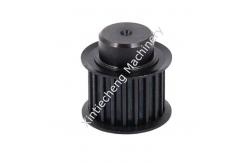 China 20 Tooth Double Flange Aluminum Timing Belt Pulley Power Transmission Components supplier