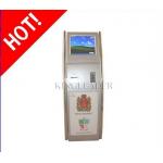 China 19 Coin-operated Ticket Vending Kiosk For Airports / Subway Station XP system for sale