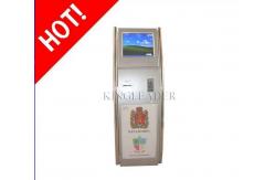 China 19 Coin-operated Ticket Vending Kiosk For Airports / Subway Station XP system supplier