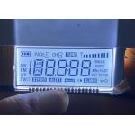 Customized Monochrome LCD Display TN HTN 7 Segment For Multimedia Player for sale