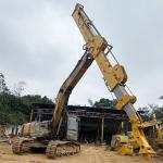 Telescopic Arm For Excavator Digging Deeper Material BS900E Lighter Stronger for sale
