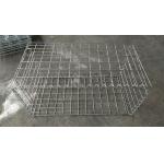 2.5mm-6.0mm Welded Gabion Box Gabion Mesh Cage With Spirals Locking Pins And Stiffener for sale