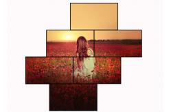 China 200W Seamless 1.8mm Bezel Video Wall Lcd Monitors supplier