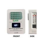 CE Certified Solar Panel Energy System with 16V 12.5AH (15*2600Mah) Battery 6W*3PCS LED Bulb for sale