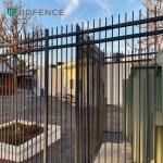 1.8m UV-Stabilized Tubular Security Fencing Sunbelt Approved for sale
