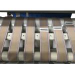 Brown Color Non Slip Bed Sheet Belts Elastic Stretch Folding Machine Belting for sale