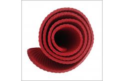 China High Density Anti Tear Exercise Yoga Mat With Knee Pad Carrying Strap supplier