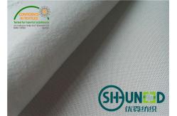 China Woven Tie Interlining Fabric Single Side Brush For Neck Tie And Bags supplier