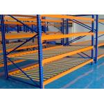 Warehouse Picking System Case Carton Flow Rack With Plastic Gravity Roller Track