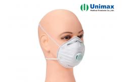 China BFE95 FFP2 Disposable Particulate Respirator With Valve supplier