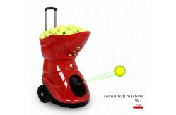 China Siboasi Tennis Ball Training Machine Remote Controlled 120W AC 100V supplier