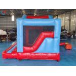 Manufacturer Custom Color Splicing Inflatable Elastic House Trampoline