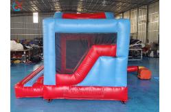 China Manufacturer Custom Color Splicing Inflatable Elastic House Trampoline supplier