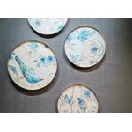 Flat Physically Tempered Slumped Decorative Fused Glass for sale