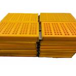 Modular Tensioned Mining Screen Mesh Pu Screen Transverse And Longitudinal for sale