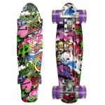 22inch Mini Cruiser Penny Board Complete Skateboards Plastic Painting Decks for sale
