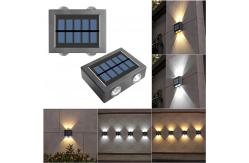 China Waterproof IP65 Solar LED Wall Wash Lamp Up And Down Spotlight Luminaires supplier